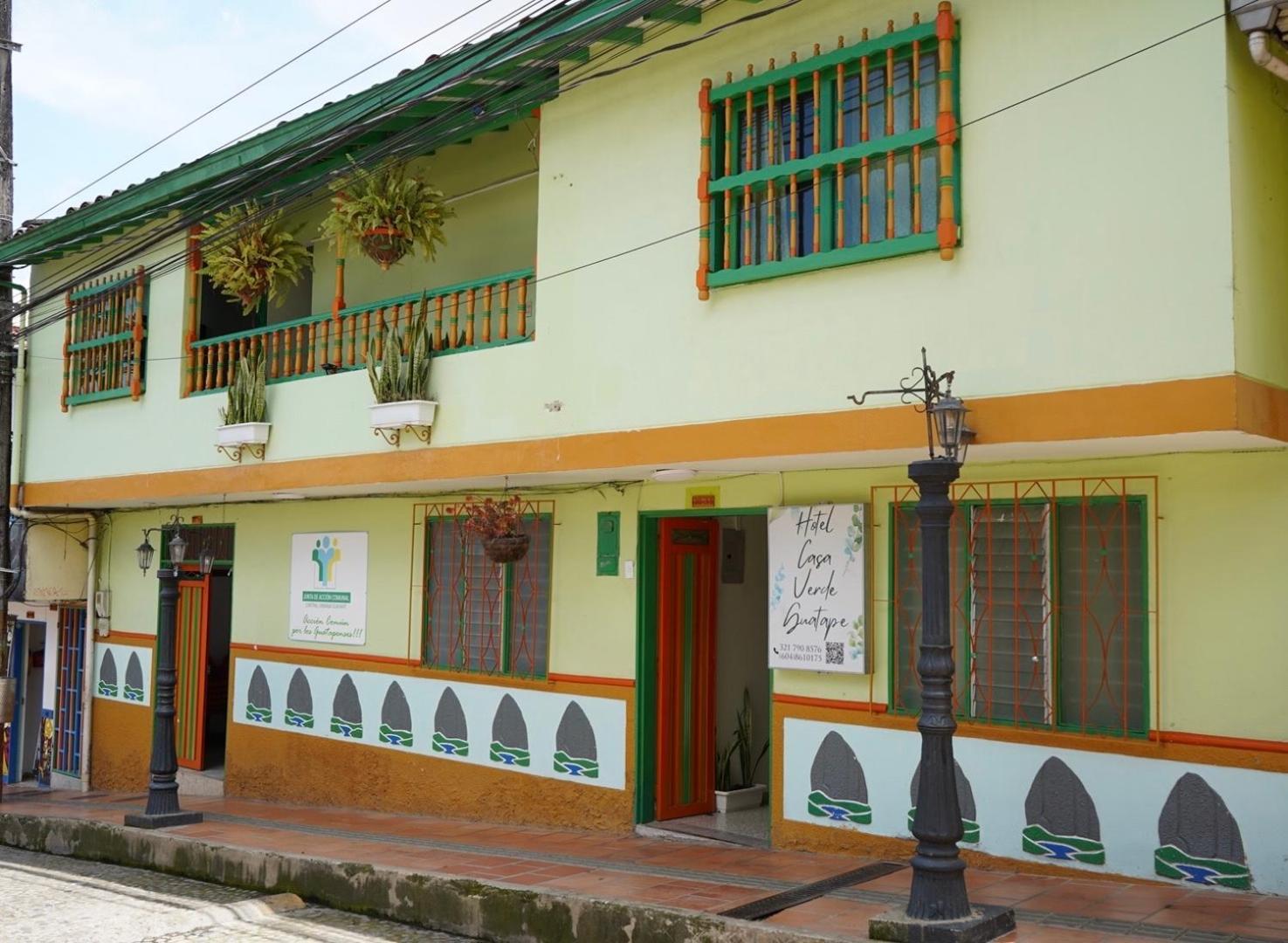 Hotel Casa Verde Guatapé Exterior foto
